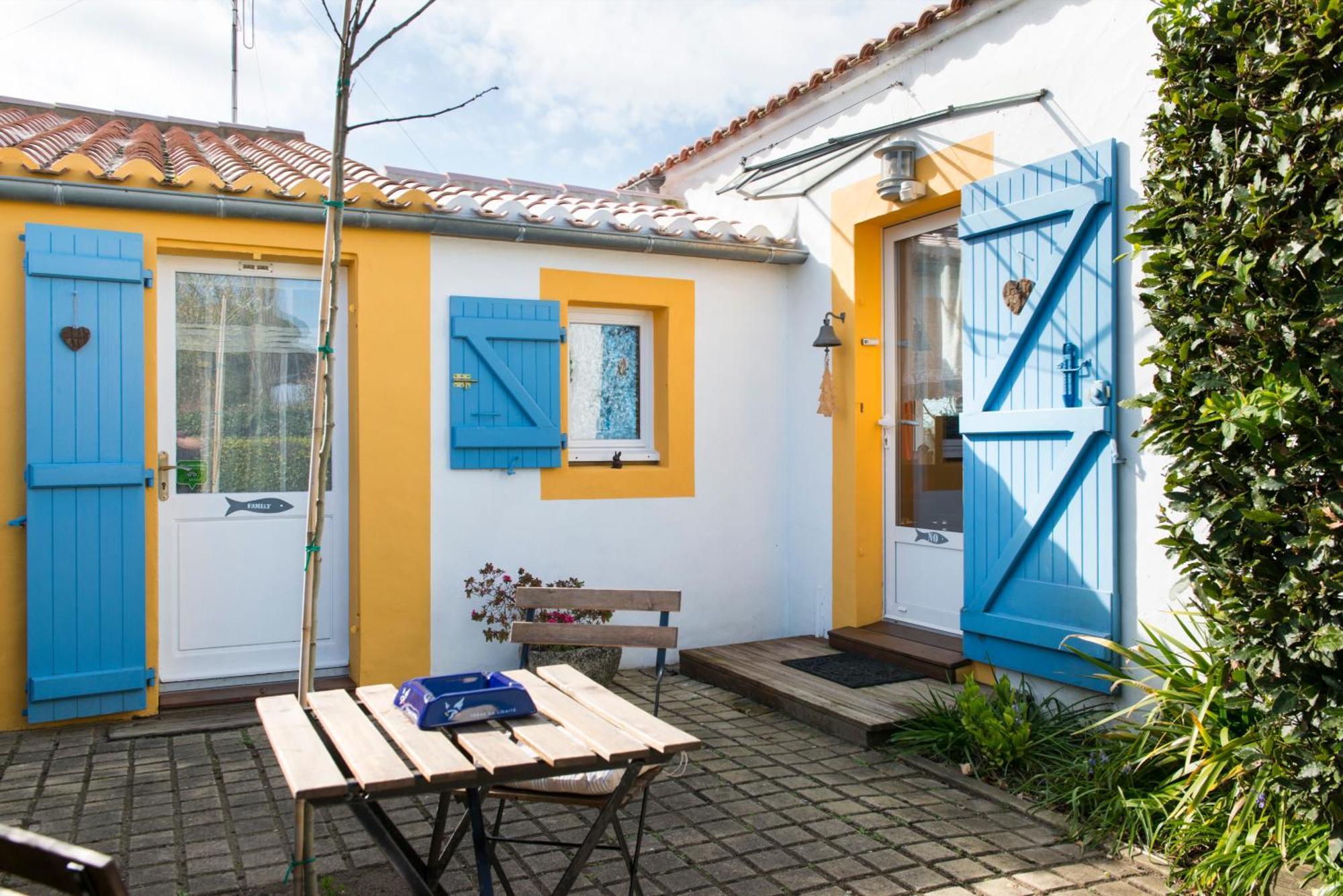 Les Yeux Bleus Bed & Breakfast Noirmoutier-en-l'Ile Exteriér fotografie